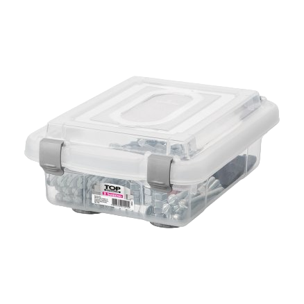 CAIXA 1LT ORGANIZADORA BRANCA REF.940 SANREMO