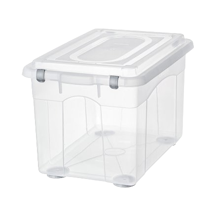 CAIXA 56,1LTS ORGANIZADORA FLEX BRANCA REF.975 SANREMO