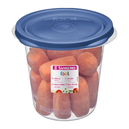 POTE PLAST RED 440ML REF.106/6 SANREMO