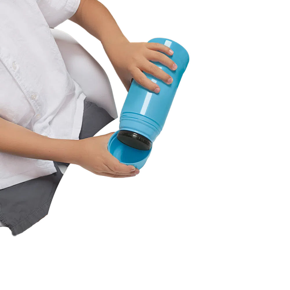 GARRAFA TERMICA 300ML INFANTIL AZUL MOR