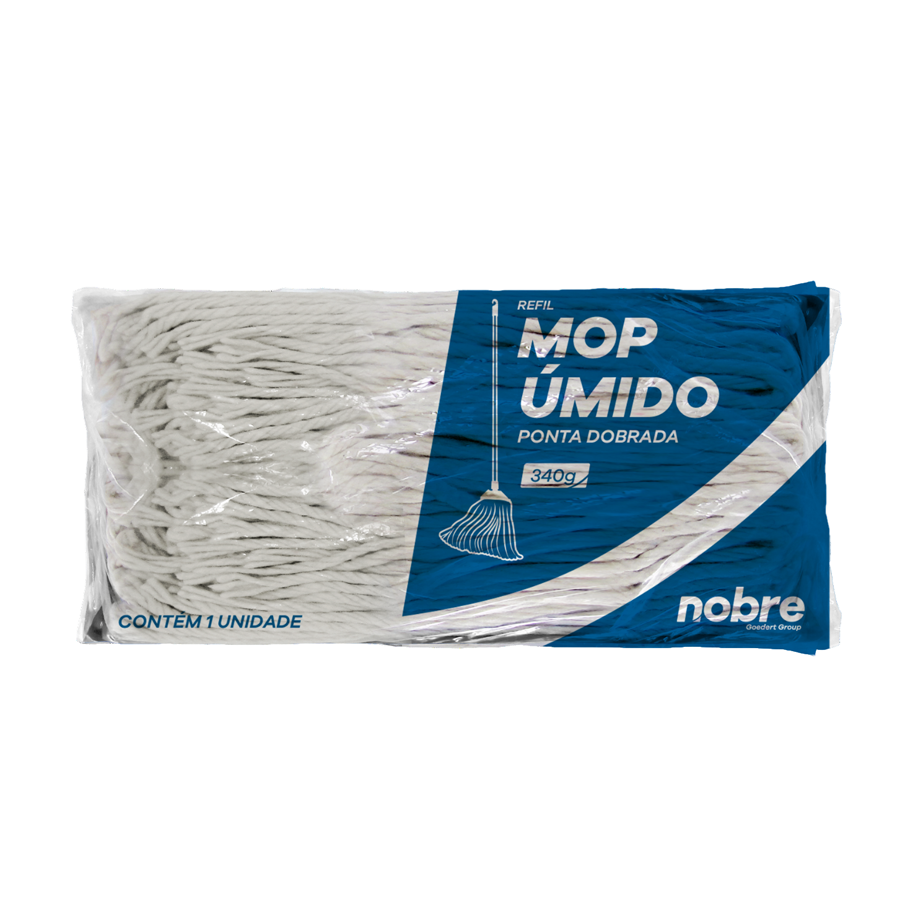 MOP REFIL UMIDO P/DOBRADA 340GR REF.27861 NOBRE