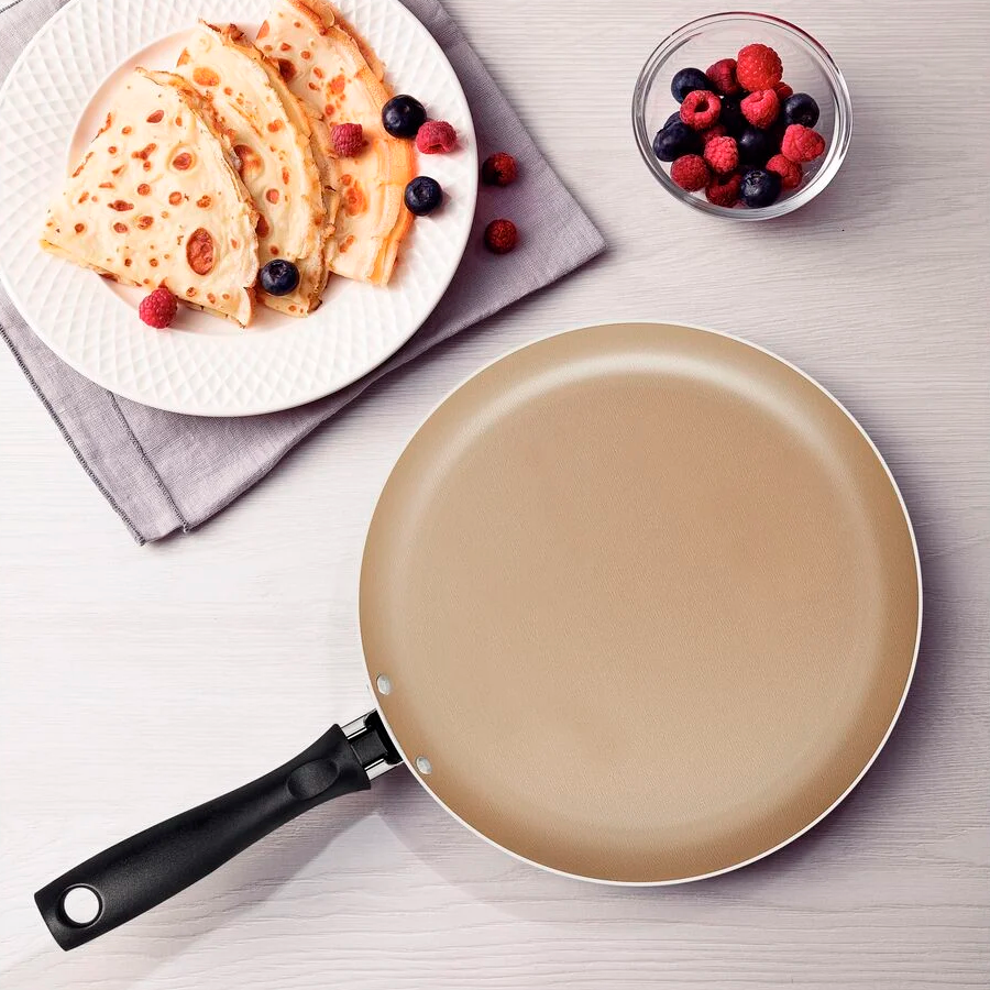 PANQUEQUEIRA N.22 TEFLON TURIM VERM REF.722 TRAMONTINA