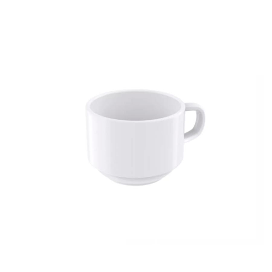 XICARA LOUCA CHA C/PIRES 240ML BRANCA TRAMONTINA