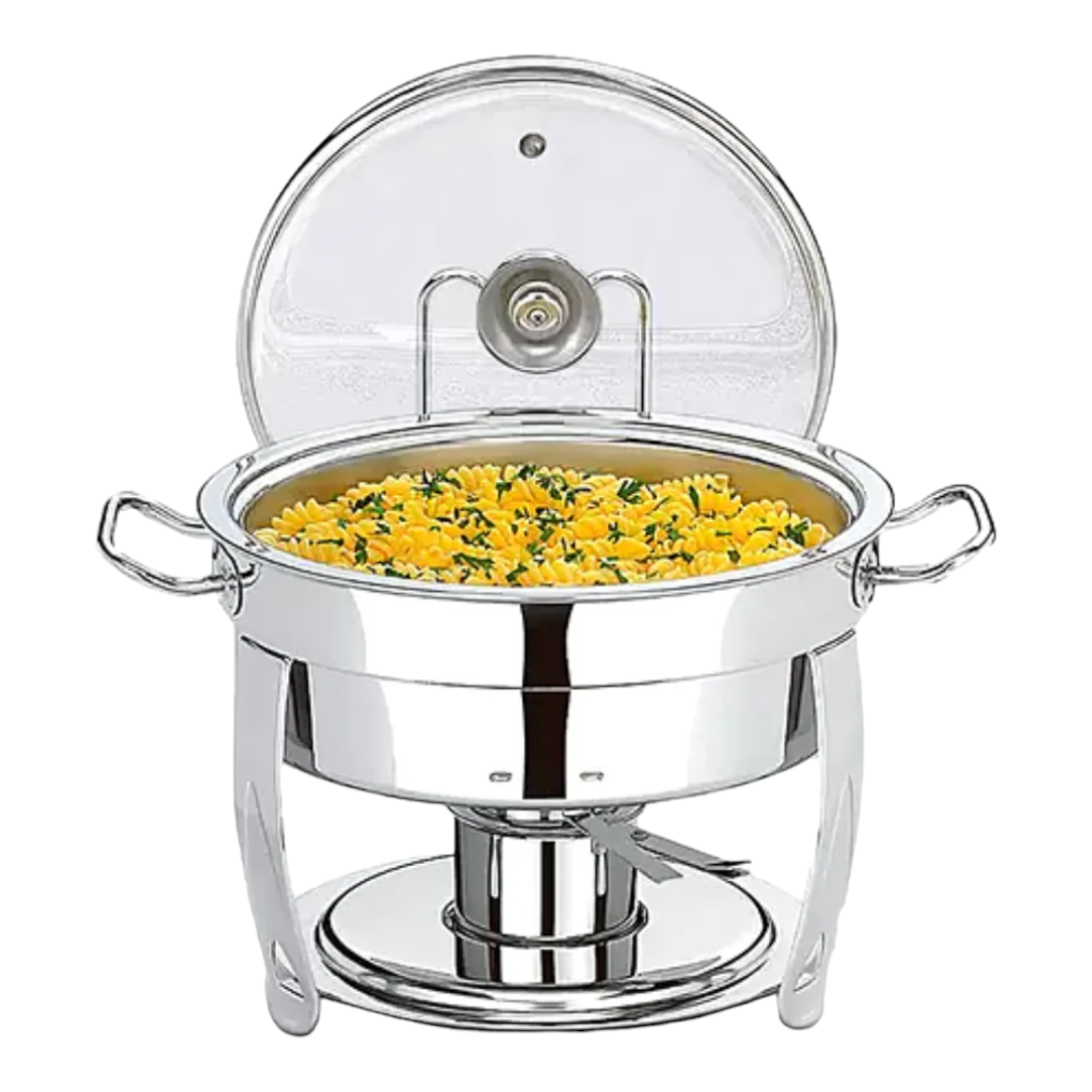 RECHAUD INOX 5LTS REDONDO REF.GP405 GP INOX