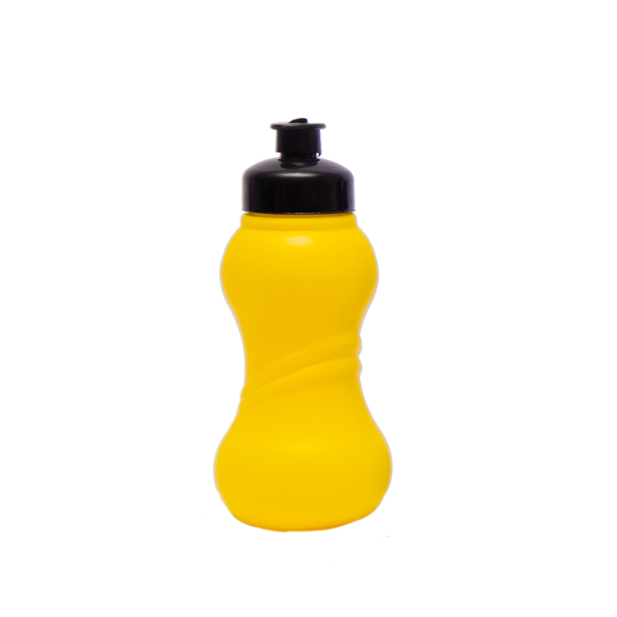 GARRAFA PLASTICA 350ML SQUEEZE COLOR/INCOL MILPLASTIC