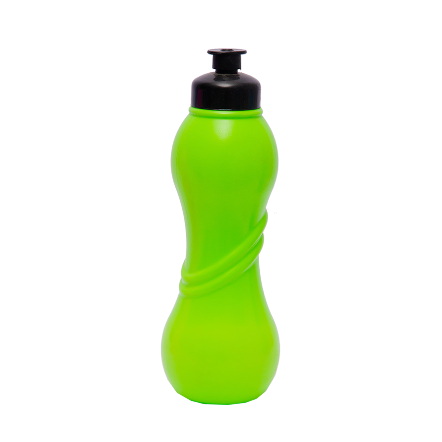 GARRAFA PLASTICA 600ML SQUEEZE COLOR MILPLASTIC