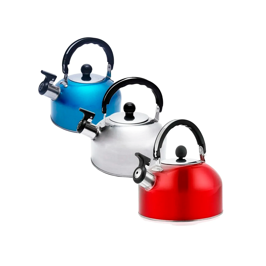 CHALEIRA INOX 2LTS C/APITO 123UTIL