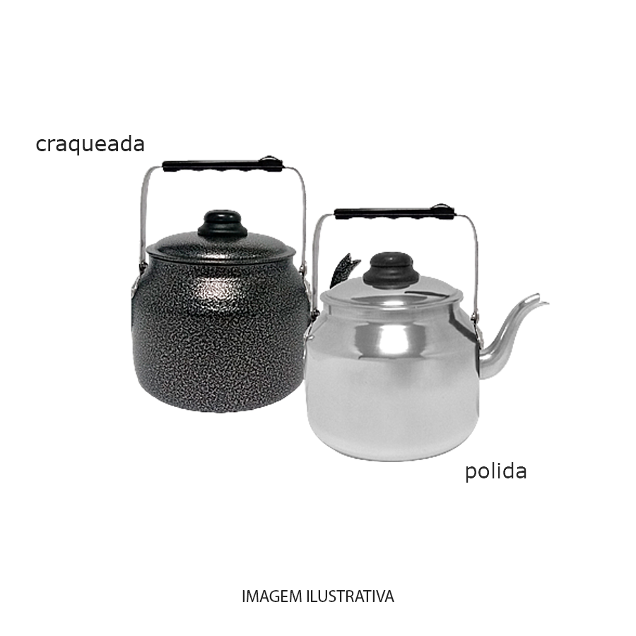 CHALEIRA ALUMINIO N.16 2,2LTS CRAQUEADA BALDUINO