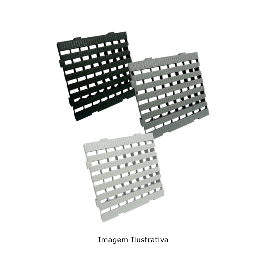 ESTRADO 50X50X5 PRETO LAR PLASTICOS