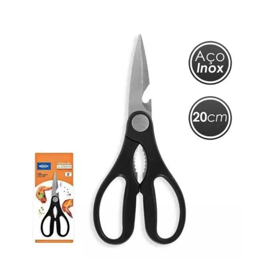 TESOURA P/COZINHA N.08 20CM REF.307 BRINOX