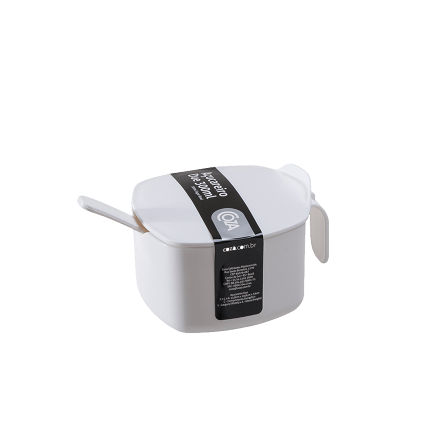 ACUCAREIRO DUE CASUAL 300ML BCO COZA