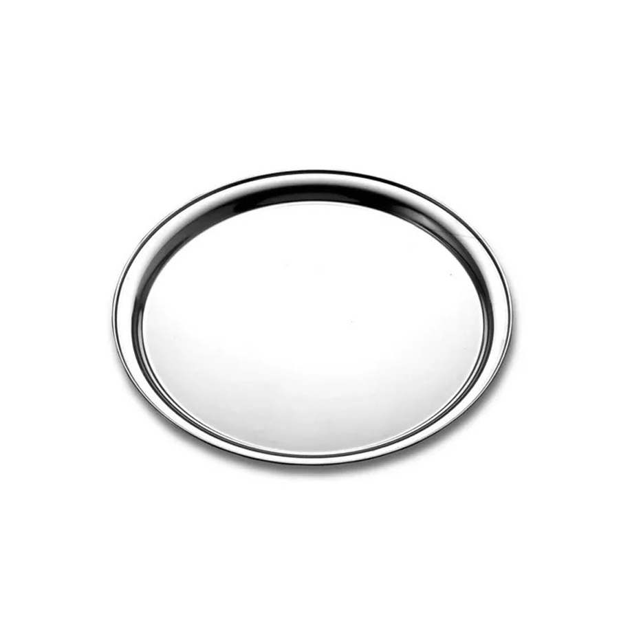 BANDEJA INOX 40CM REDONDA IRONTE