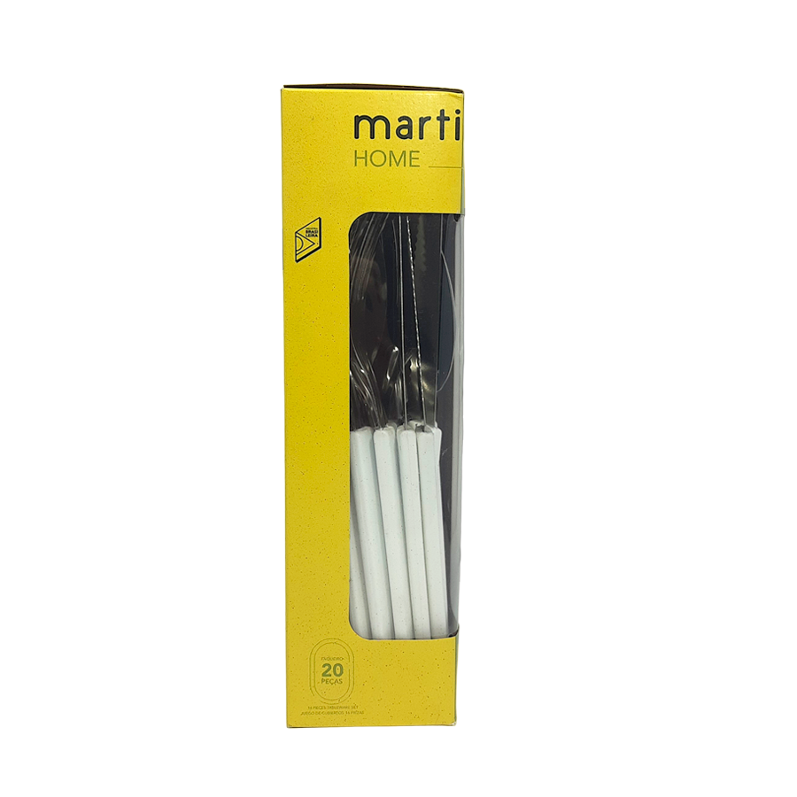 FAQUEIRO CARTUCHO 20PCS BRANCO MARTINAZZO