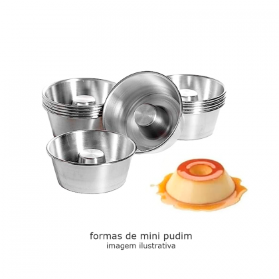 FORMA PUDIM ALUM  N.08 C/12 BALDUINO