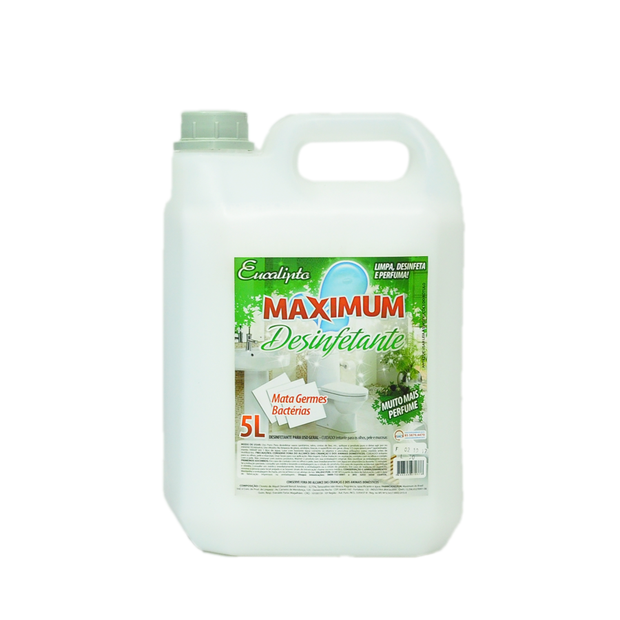 DESINFETANTE 5LTS EUCALIPTO MAXIMUM