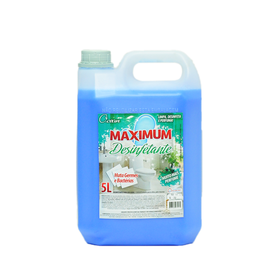 DESINFETANTE 5LTS OCEAN MAXIMUM