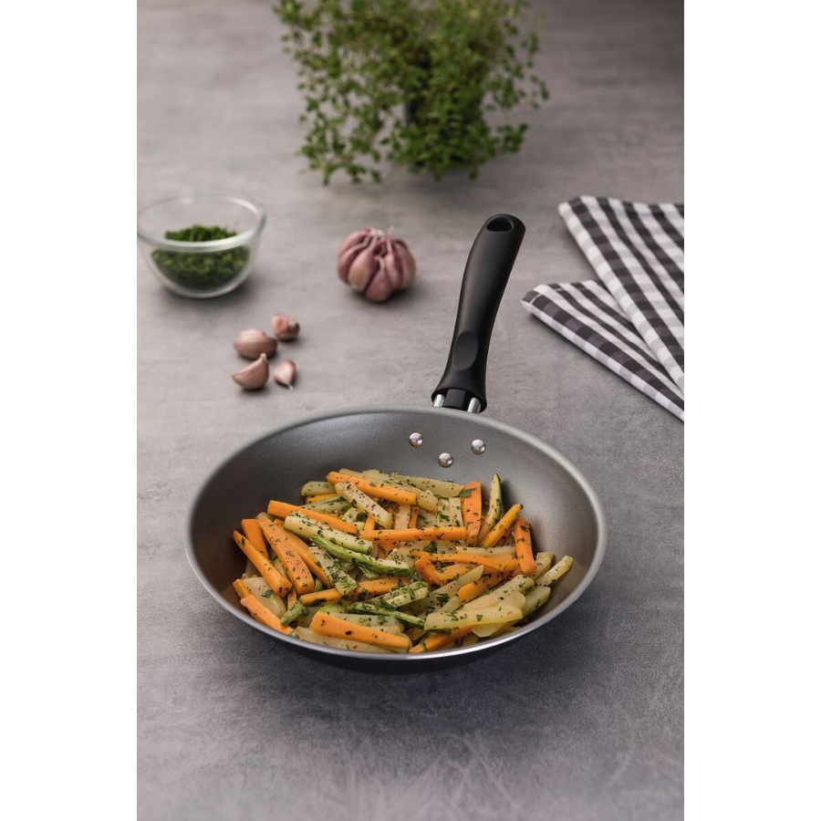 FRIGIDEIRA ANTIADERENTE ALUMINIO N.18 TURIM CHUMBO REF.618 TRAMONTINA