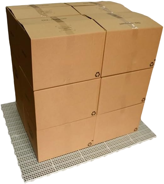 ESTRADO C/10 50X25X2,5 BRANCO LAR PLASTICOS
