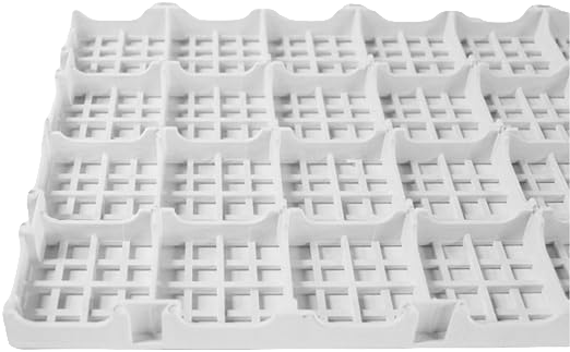 ESTRADO C/10 50X25X2,5 BRANCO LAR PLASTICOS