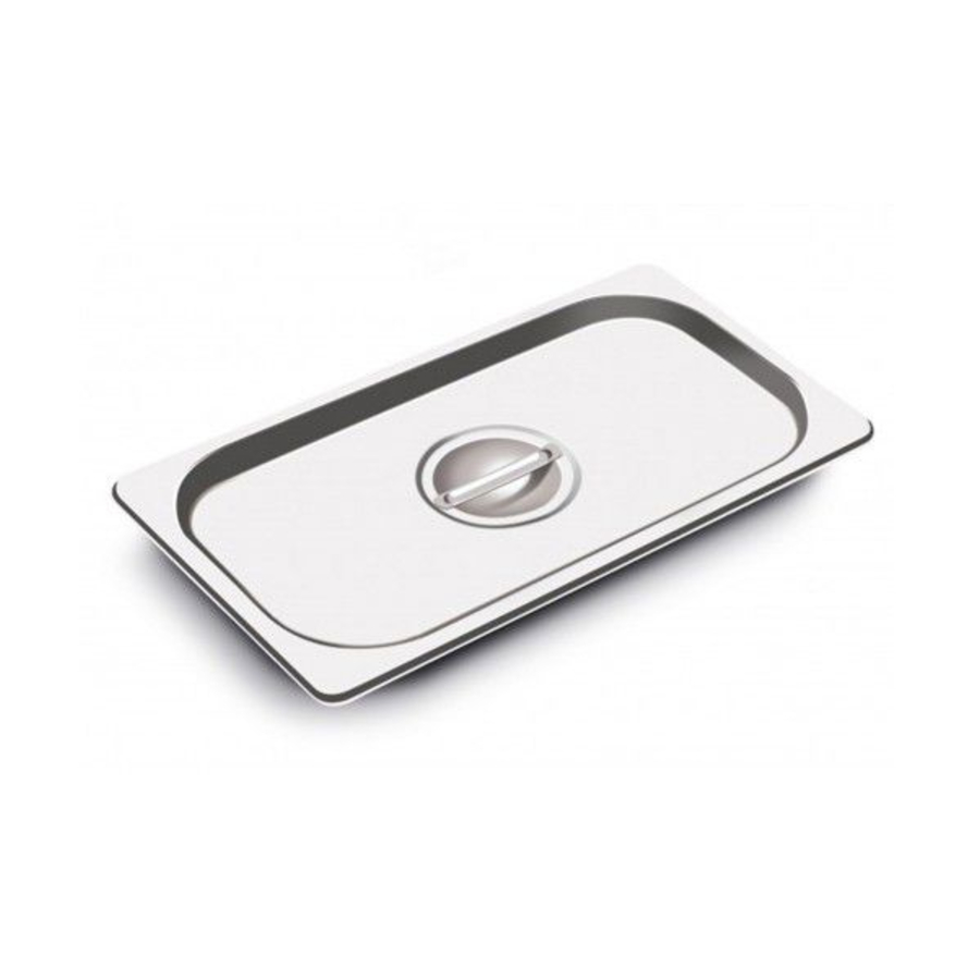 TAMPA DE CUBA INOX 1/3 REF.GP212 GP INOX