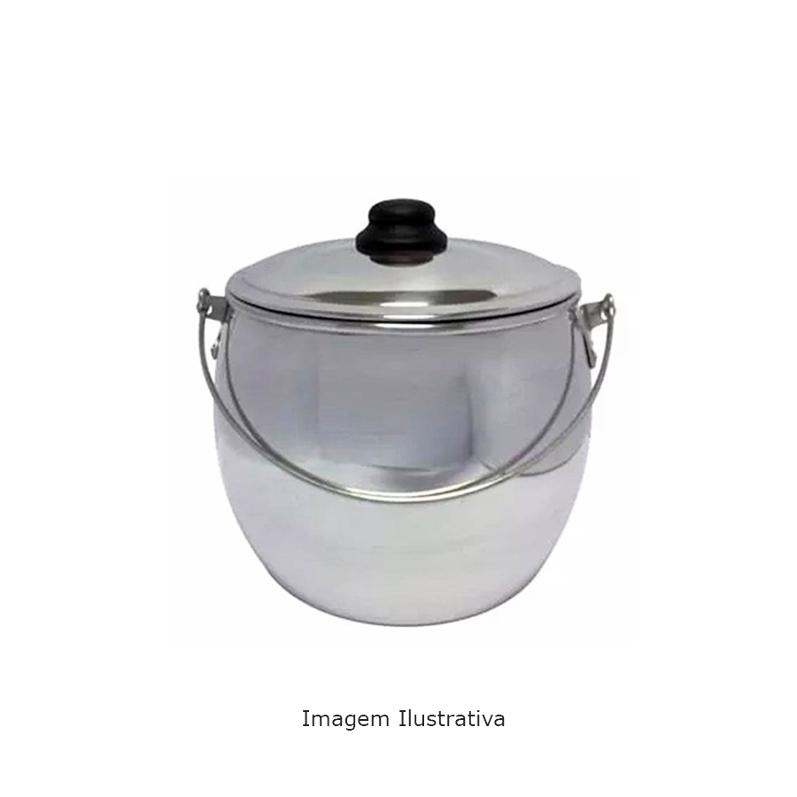 CALDEIRAO ALUM BOJUDO N.20 POLIDO JR