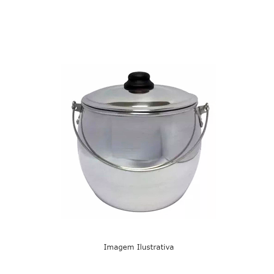 CALDEIRAO ALUM BOJUDO N.18 POLIDO JR