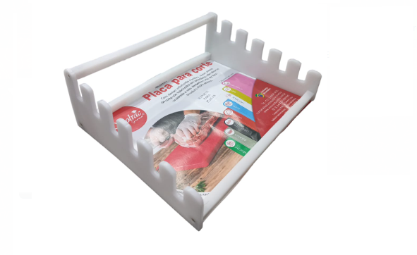 SUPORTE P/6 PLACAS 1CM SP-01 SOLRAC