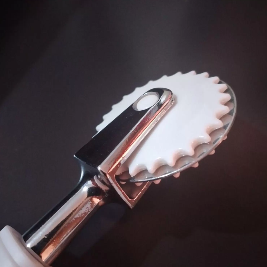 CORTADOR E FECHADOR DE PASTEL INOX REF.SL0378 ORIGINAL