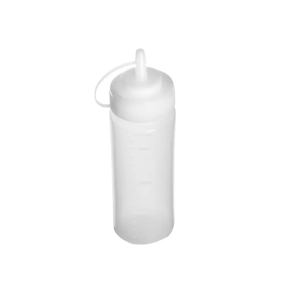 BISNAGA PLASTICA 650ML GRADUADA REF.GP355 GP INOX