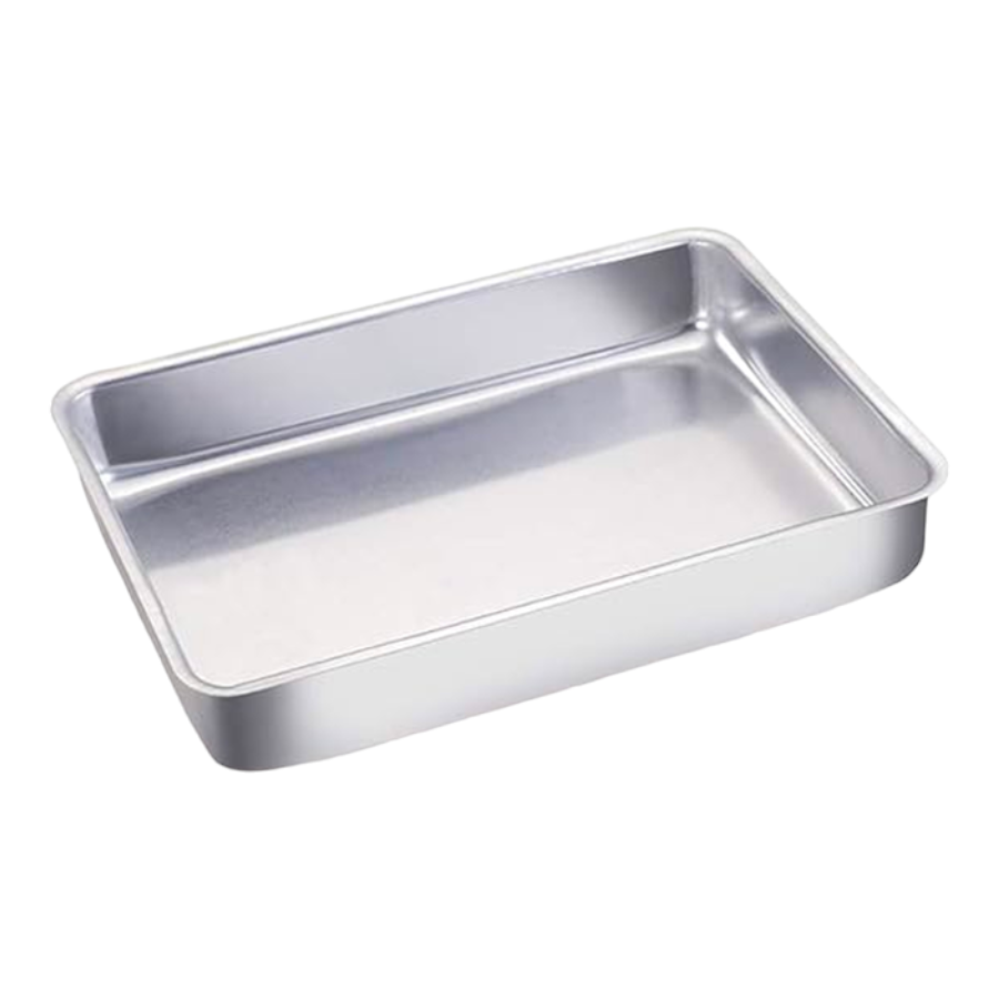 ASSADEIRA ALUM RET FUNDA N.03 35X24X6 ALUBAC