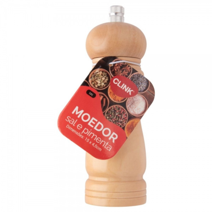 MOEDOR PIMENTA/SAL MADEIRA 15X4,5 REF.CK4429 CLINK