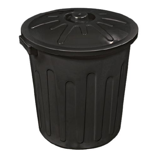 ROUPEIRO 30LTS PRETO MERCONPLAS