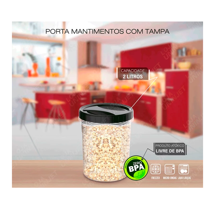 POTE 2LTS REDONDO C/ROSCA REF.1093 UNINJET