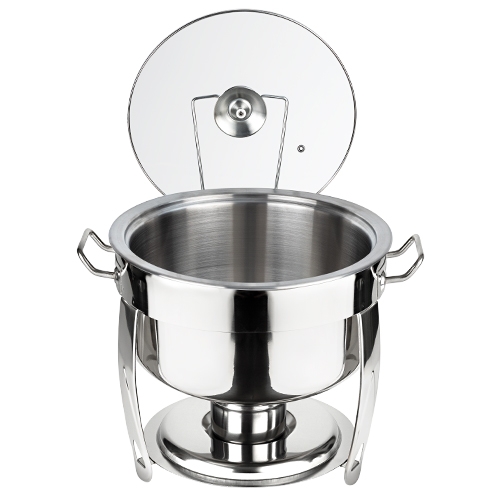 RECHAUD INOX 8LTS REDONDO REF.GP406 GP INOX