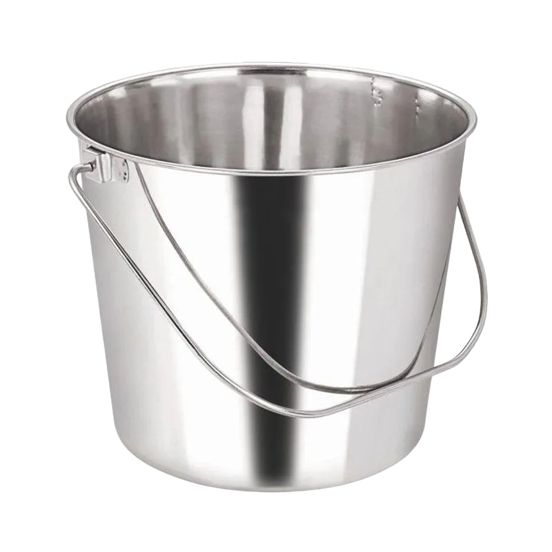 BALDE INOX 4,5LTS COM ALCA REF.GP062 GP INOX