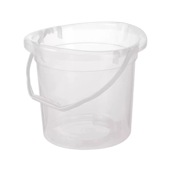 BALDE PLASTICO 08LTS TRANSPARENTE REF.3604600 PLASVALE