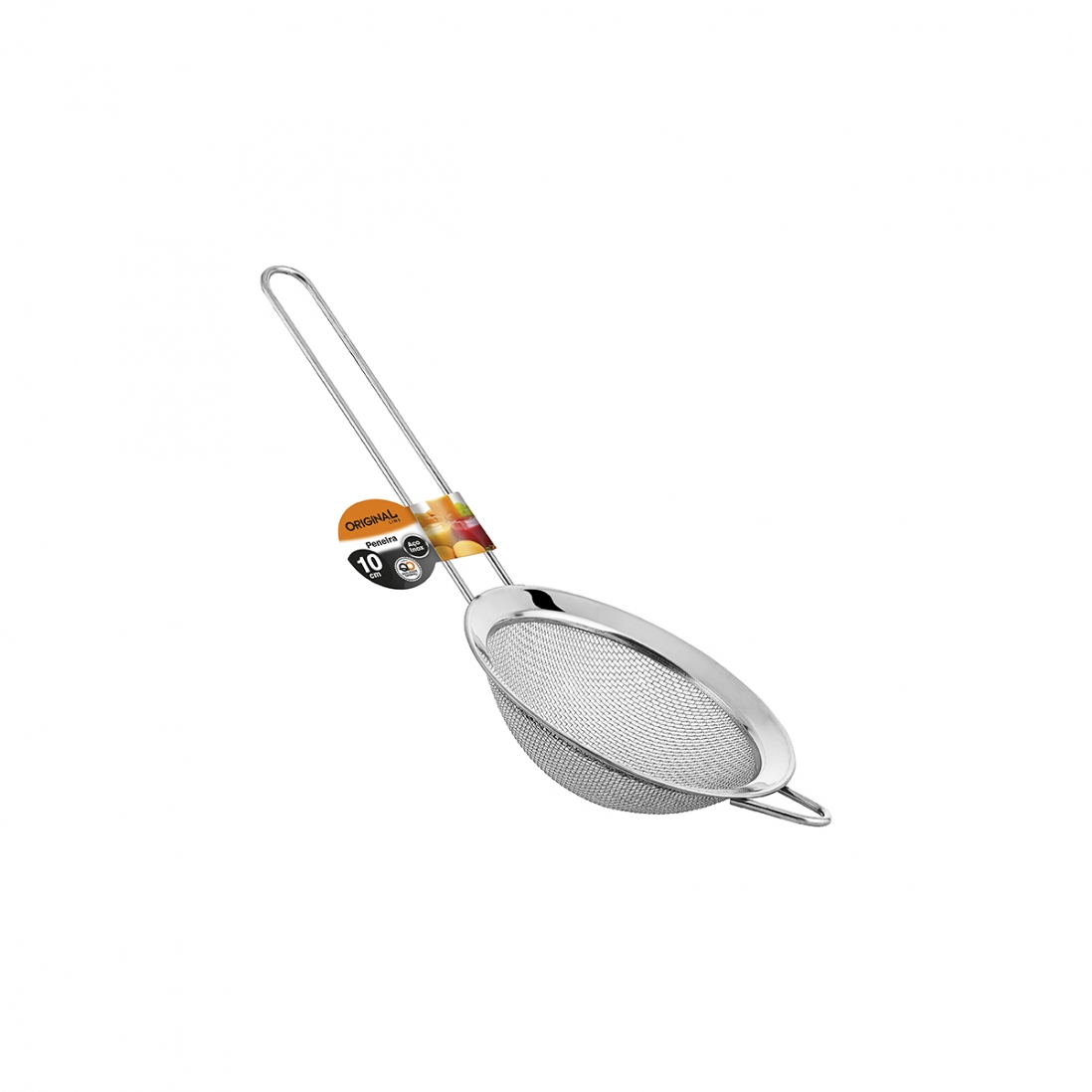 PENEIRA INOX 10CM REF.SL0291 ORIGINAL
