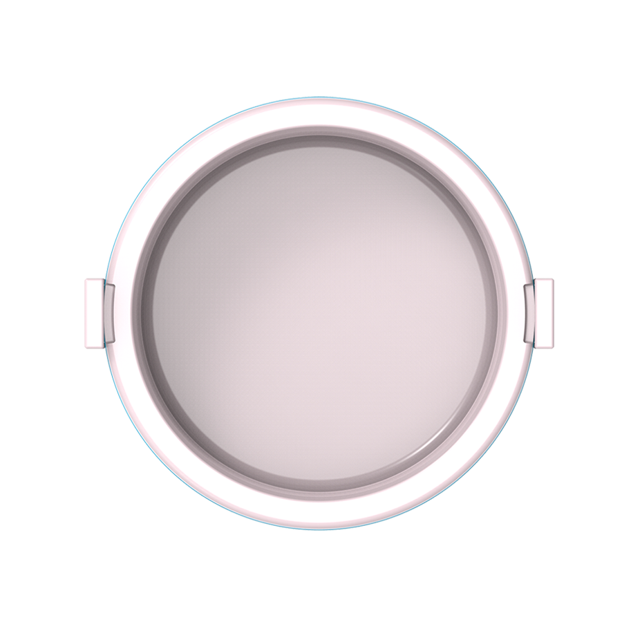 MARMITA TEKCOR 1,5LTS SEM DIVISOR AZUL SOPRANO