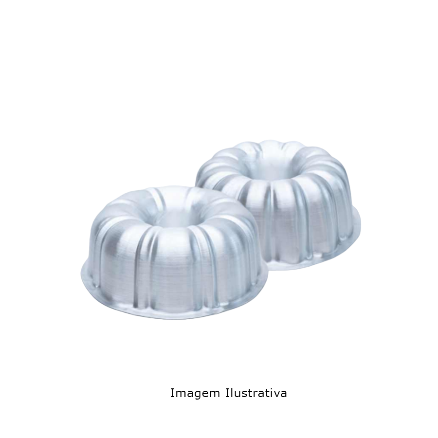 FORMA BOLO TUBO ALUM N.20X8 DECORADO DUSERTAO