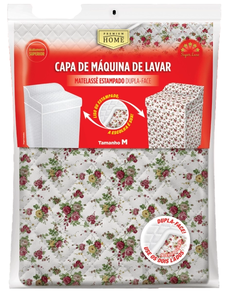 CAPA P/MAQ/LAV/METALASSE G DUPLA FACE REF.751 PLAST LEO