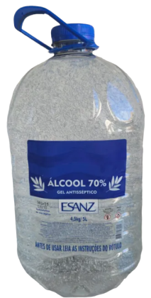 ALCOOL 70 GEL 4,5KG ESANZ
