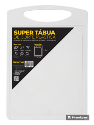 TABUA PLAST 34,5X24,3CM SUPER REF.968 LUMAR