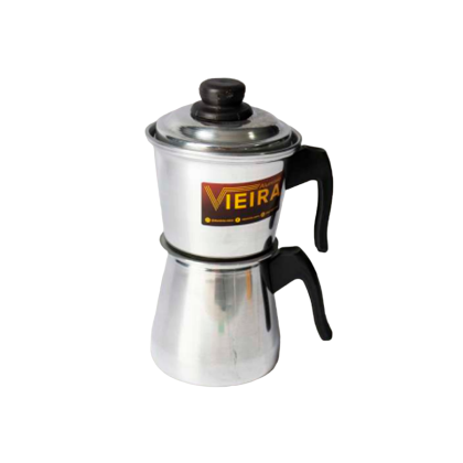 CAFETEIRA ALUMINIO POLIDA 01LT SUPER VIEIRA