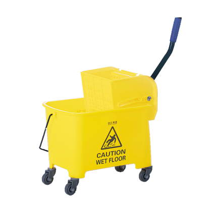 BALDE PLASTICO 20LTS C/ESPREMEDOR DIVISOR DE AGUAS REF.9068 SUPERPRO BETTAN