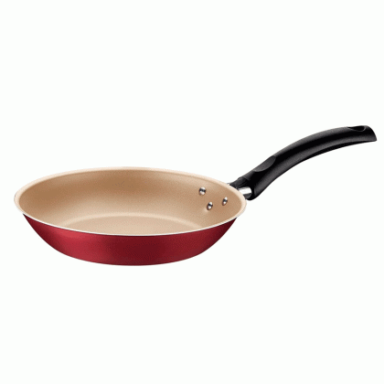 FRIGIDEIRA ANTIADERENTE ALUMINIO N.20 TURIM VERMELHA REF.720/820 TRAMONTINA