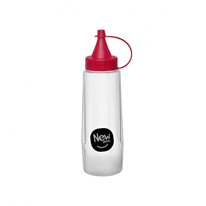 BISNAGA PLASTICA VERMELHA MILPLASTIC