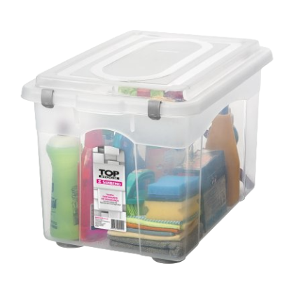 CAIXA 56,1LTS ORGANIZADORA FLEX BRANCA REF.975 SANREMO