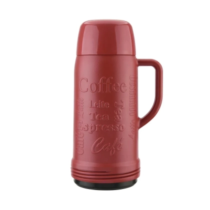 GARRAFA TERMICA 1LT ARABICA VERMELHO INVICTA