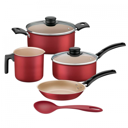 JOGO PANELAS 5PCS TEFLON TURIM REF.762 TRAMONTINA