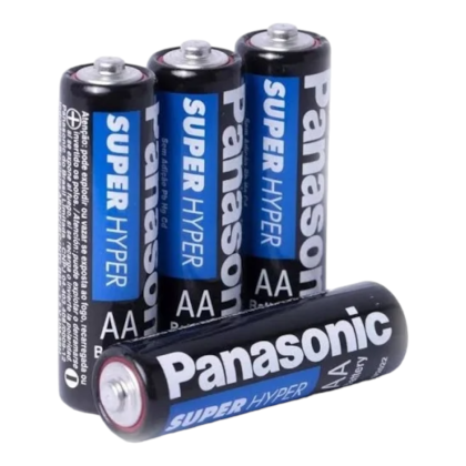 PILHA PALITO C/04 ALKALINA PANASONIC